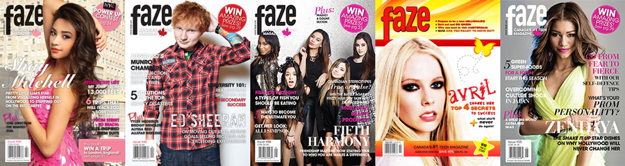 Faze Magazine Issues